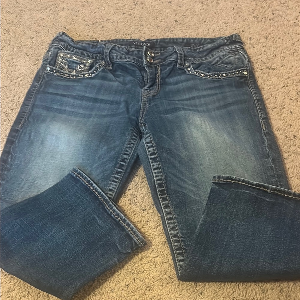 Vigoss capris with Faded Wash